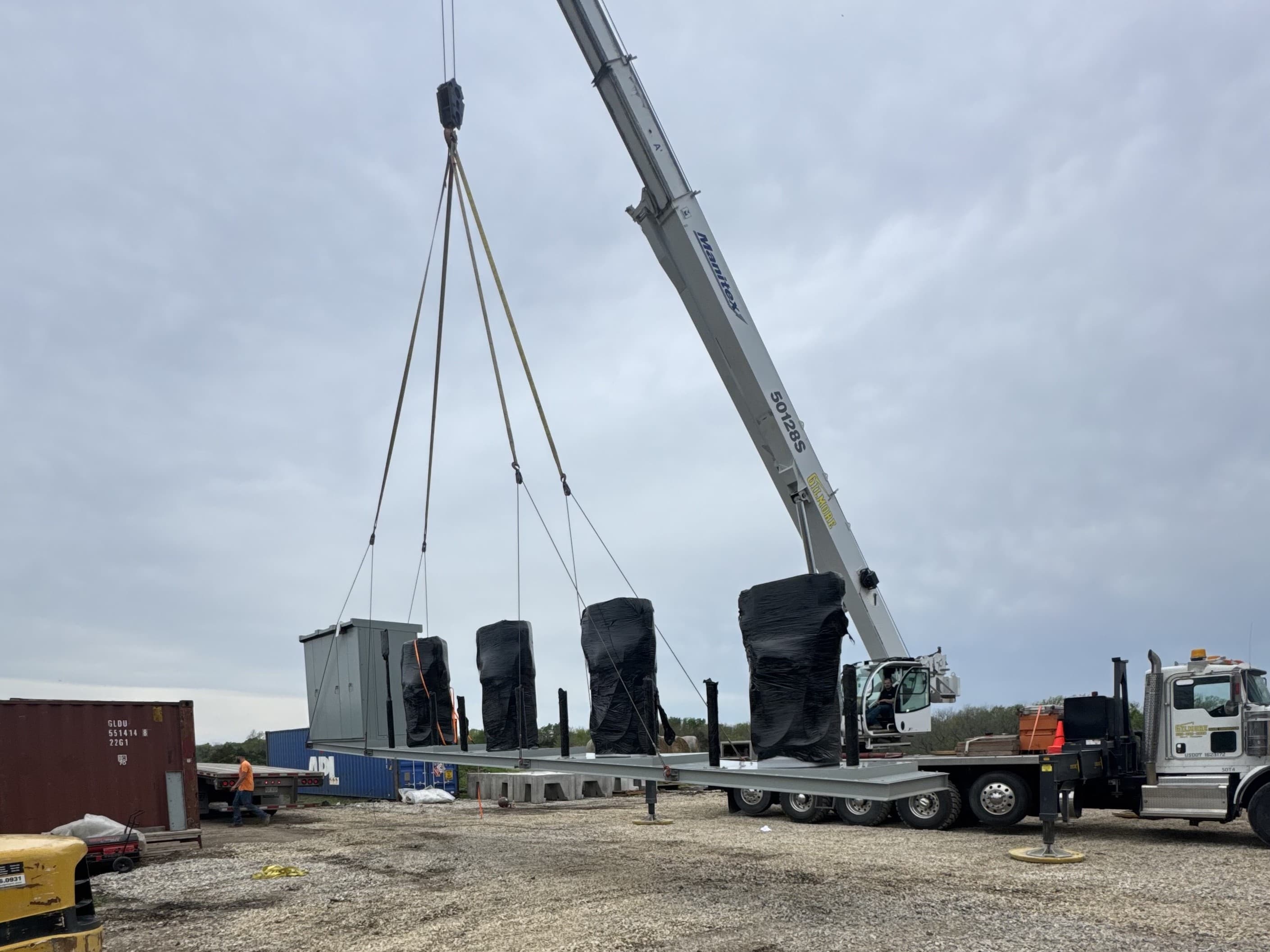 Equipment offloading